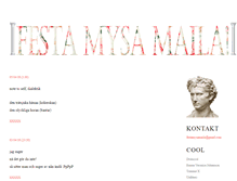 Tablet Screenshot of festamysamaila.se